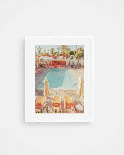 Photo-Print-Orange-Pool-Palm-Springs-Ludwig-Favre