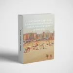 A sunny day on Ostend's sandy beach — limited edition fine art print by Ludwig Favre