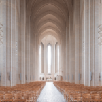 Copenhagen church interior, quiet — limited edition fine art print by Ludwig Favre