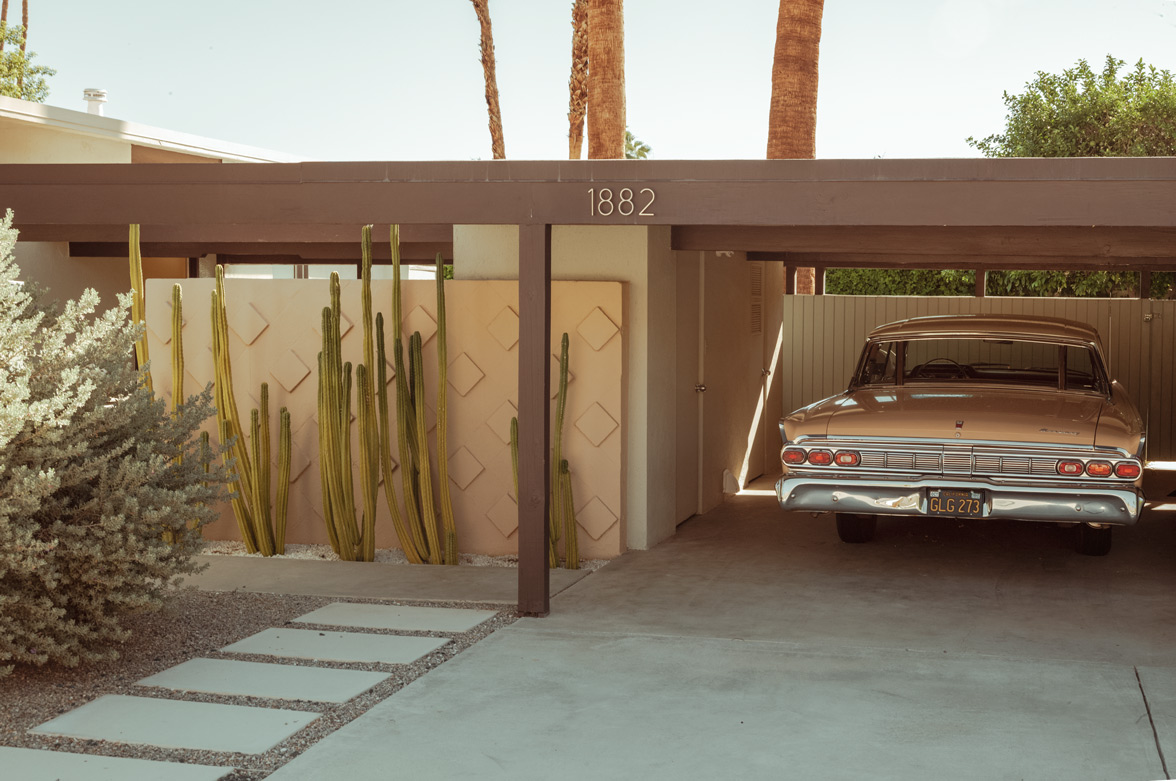 Palm Springs, 1882, fine art print by Ludwig Favre