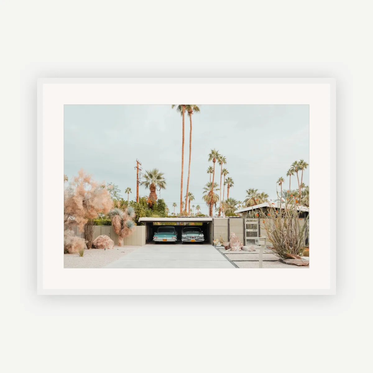 Los Angeles, parked cars