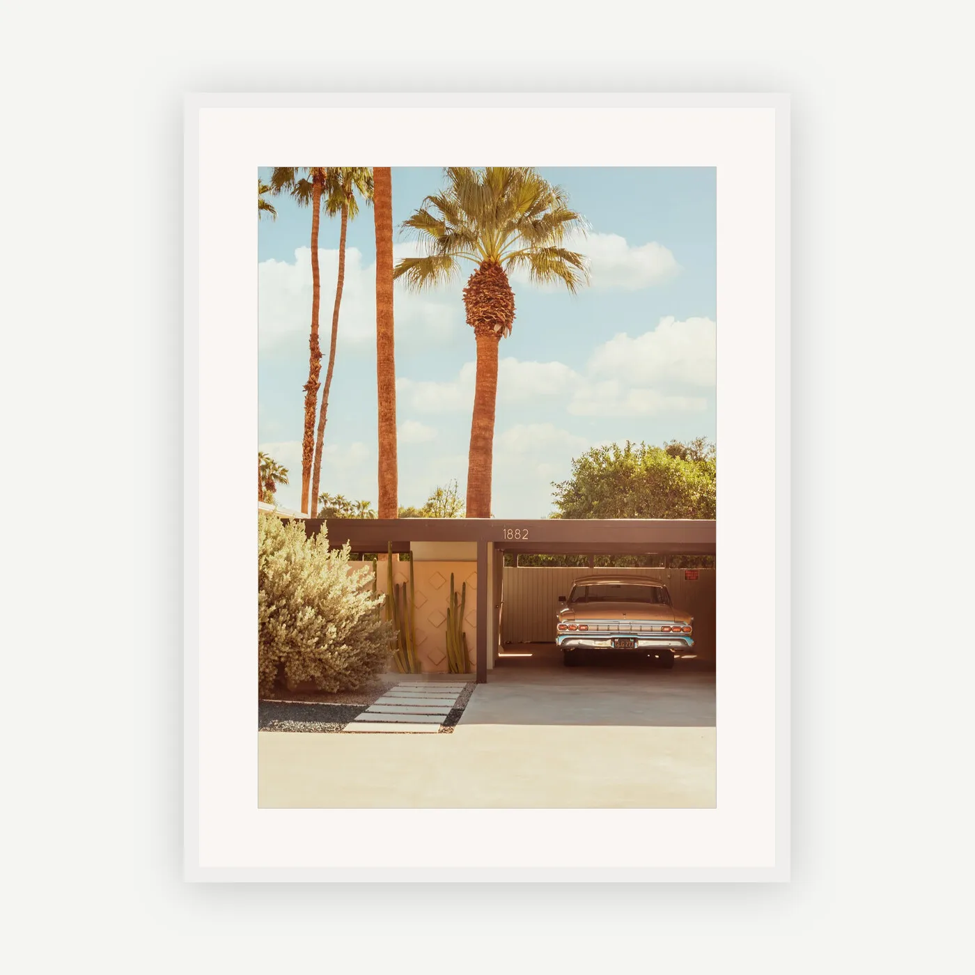 洋書 PALM SPRINGS STYLE ミッドセンチュリー 写真集 イームズ Palm Springs, 1882 | Ludwig Favre Fine Art Print