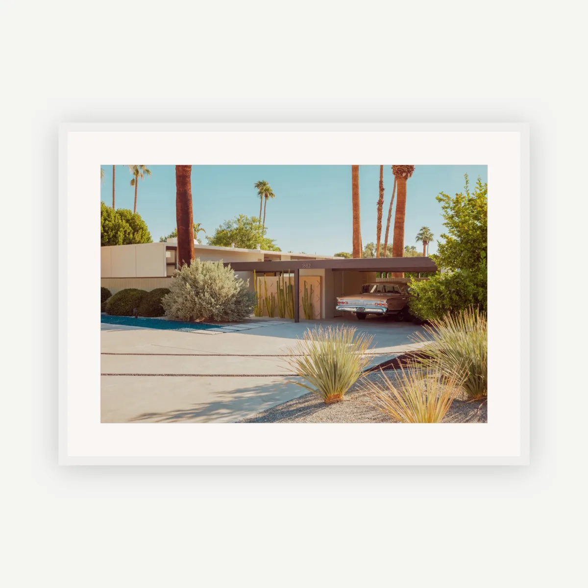 Palm Springs, Brown Car