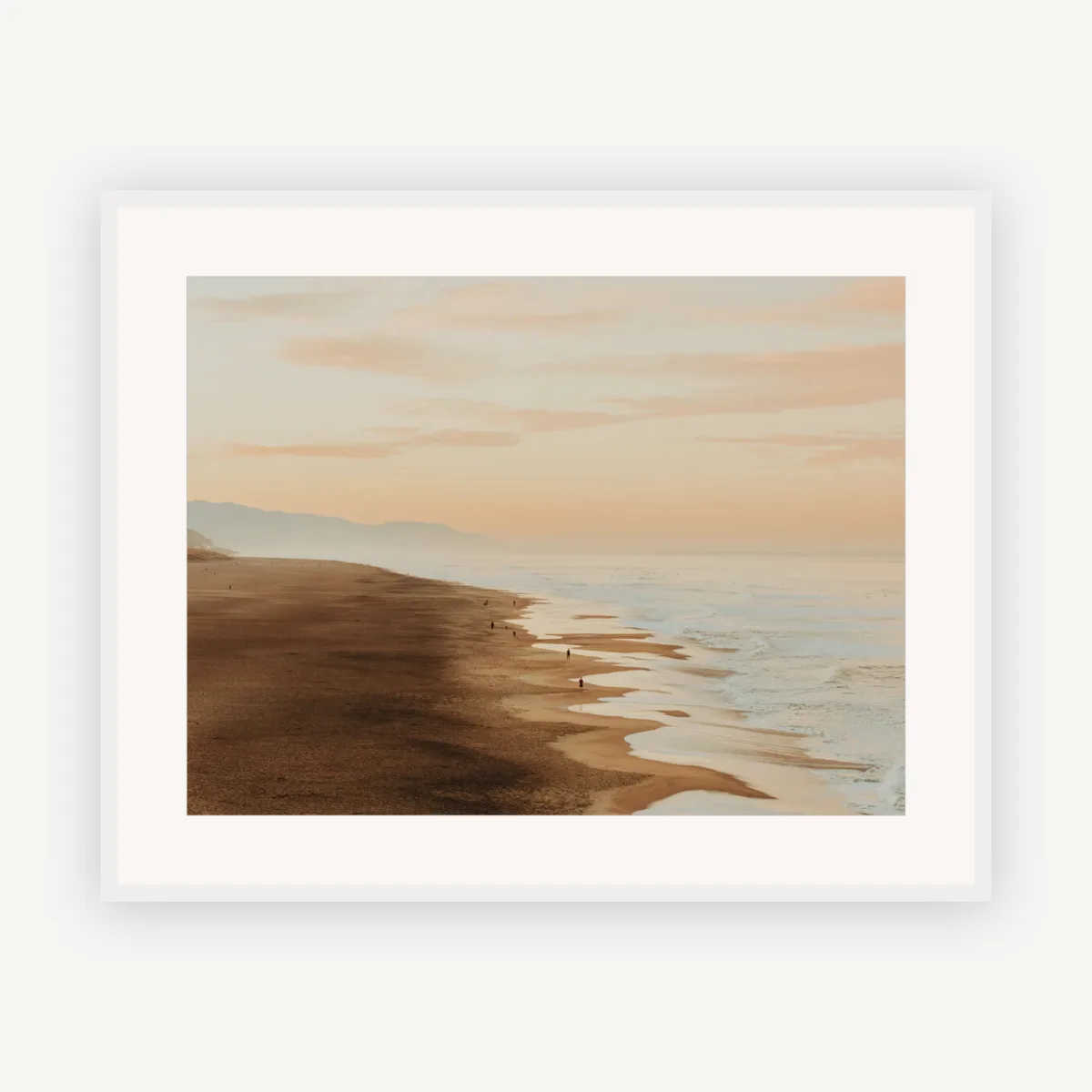 The dawn at Ocean Beach.